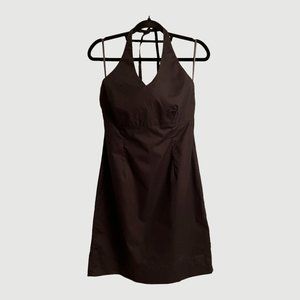 Vintage Gap Black Halter Dress